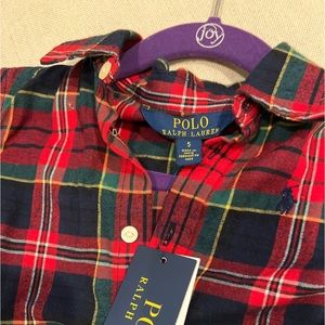 Polo dress size 5 girls.